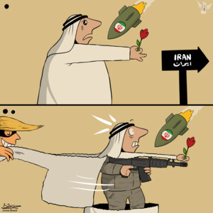ترامب يشكر الدول العربية التي تشارك بالقتال ضد إيران