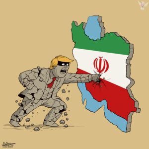 ترامب: إيران تنهار