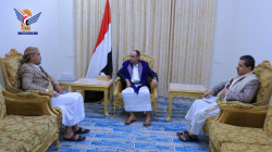 Le président Al-Mashat rencontre le gouverneur de Taiz