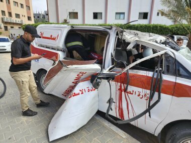 فارس عفانة لـ(سبأ): جيش العدو الصهيوني استهدف طواقم الإسعاف في غزة بشكل مباشر