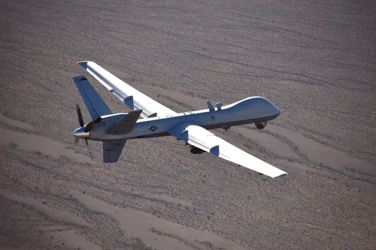 Armada Marina iraní: Derriban un dron MQ9 sobre la isla de Qeshm