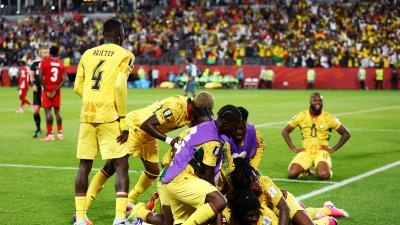 Ghana se impone a Panamá con un gol en el último minuto, logrando una reñida victoria