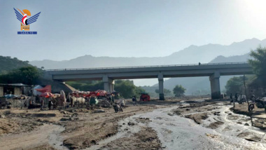 Bilan des dégâts causés par les inondations dans plusieurs vallées de Hajjah, et visite reundue aux rizières de Wadi Al-Jara​ ​