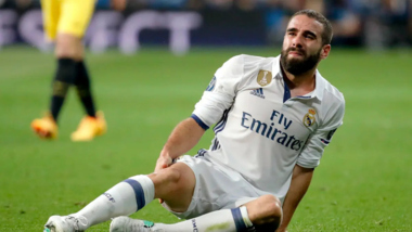 ريال مدريد الإسباني يعلن عن إصابة مدافعه كارفاخال