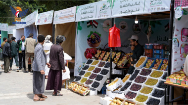 عدد من الوزراء يزورون مهرجان خيرات اليمن الأول بالعاصمة صنعاء