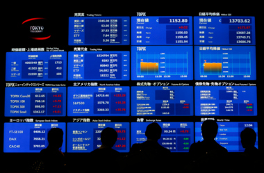 Wertentwicklung des japanischen Aktienindex an der Tokioter Börse war unterschiedlich