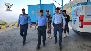 Inspection des performances des centres de la police de la circulation sur la route Sanaa-Hodeida