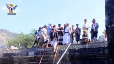 Reprise des travaux sur le projet du pont Nakhla dans le district de Sharab As Salam à Taiz