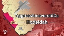 121 Verstöße durch die Aggressionskräfte in Hodeidah in den letzten 24 Stunden