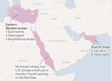 موقع أكسيوس: الولايات المتحدة بلا قطع بحرية في البحر الأحمر