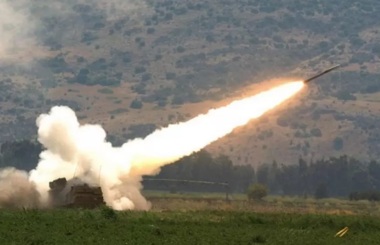 Hezbollah targets gathering of enemy forces on eastern outskirts of town of Maroun