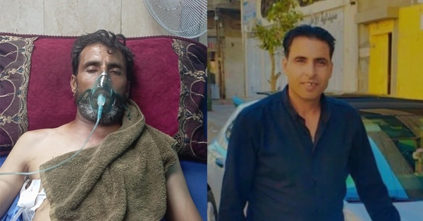 De las historias de los hambrientos de Gaza: Anwar Basisa... De un viaje en busca de un bocado a una cama de parálisis
