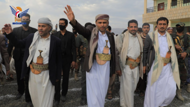 President Al-Mashat visits  Amran province