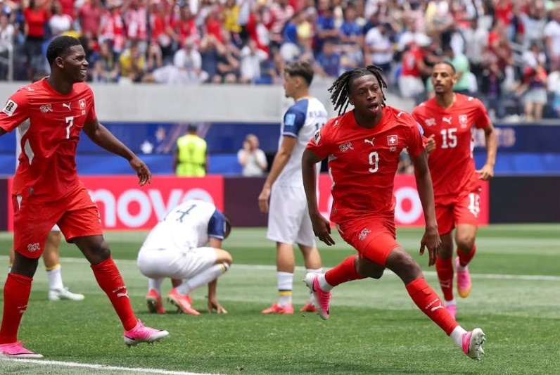 Suiza golea a Bosnia y Herzegovina 4-1 en partido del Mundial