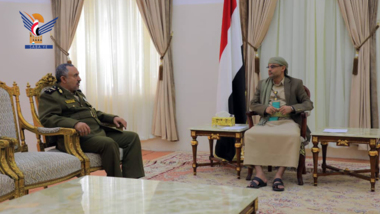 President Al-Mashat praises security services achievements over 8 years of aggression