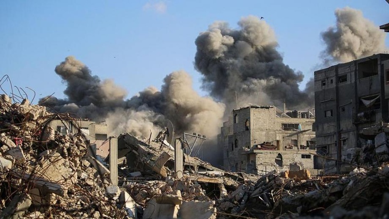 Una niña palestina resultó herida en una serie de ataques aéreos israelíes en diversas zonas de Gaza