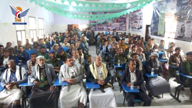 أبناء القطاع الجنوبي بذمار ومنتسبي المعهد الصناعي يحتفون بذكرى المولد النبوي