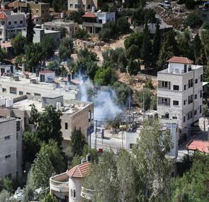 L'ennemi sioniste poursuit son agression contre la ville de Qabatiya, au sud de Jénine