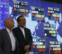 El índice Nikkei de Japón cae