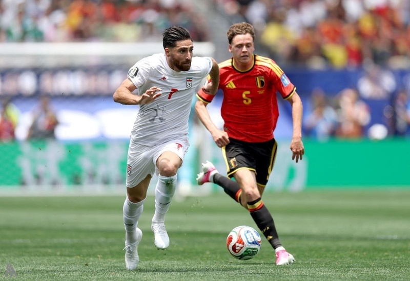 Irán y Bélgica empatan 0-0 en partido del Mundial