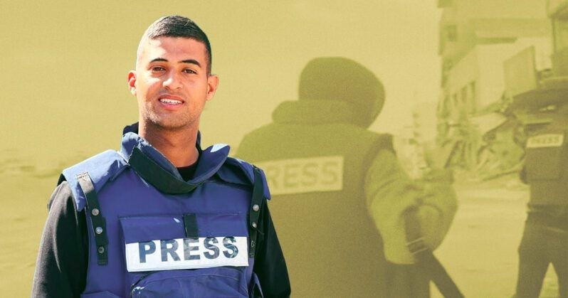 por el Día Mundial de la Libertad de Prensa, los periodistas palestinos se enfrentan a un tipo diferente de genocidio