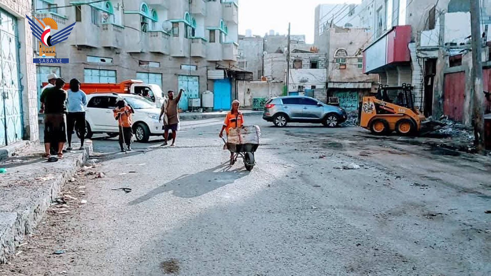 Al-Hudaydah: Esculturas iluminadas realzan la atmósfera de Ramadán y se intensifican los esfuerzos para mejorar el paisaje urbano