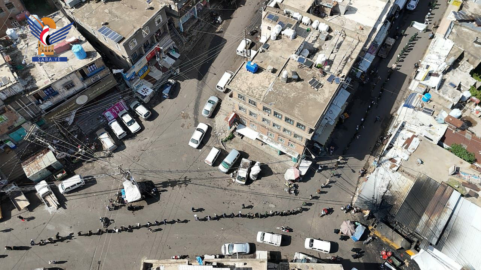 Ibb – Marcha y concentración de la Policía Comunitaria y de Seguridad de Al-Mashna