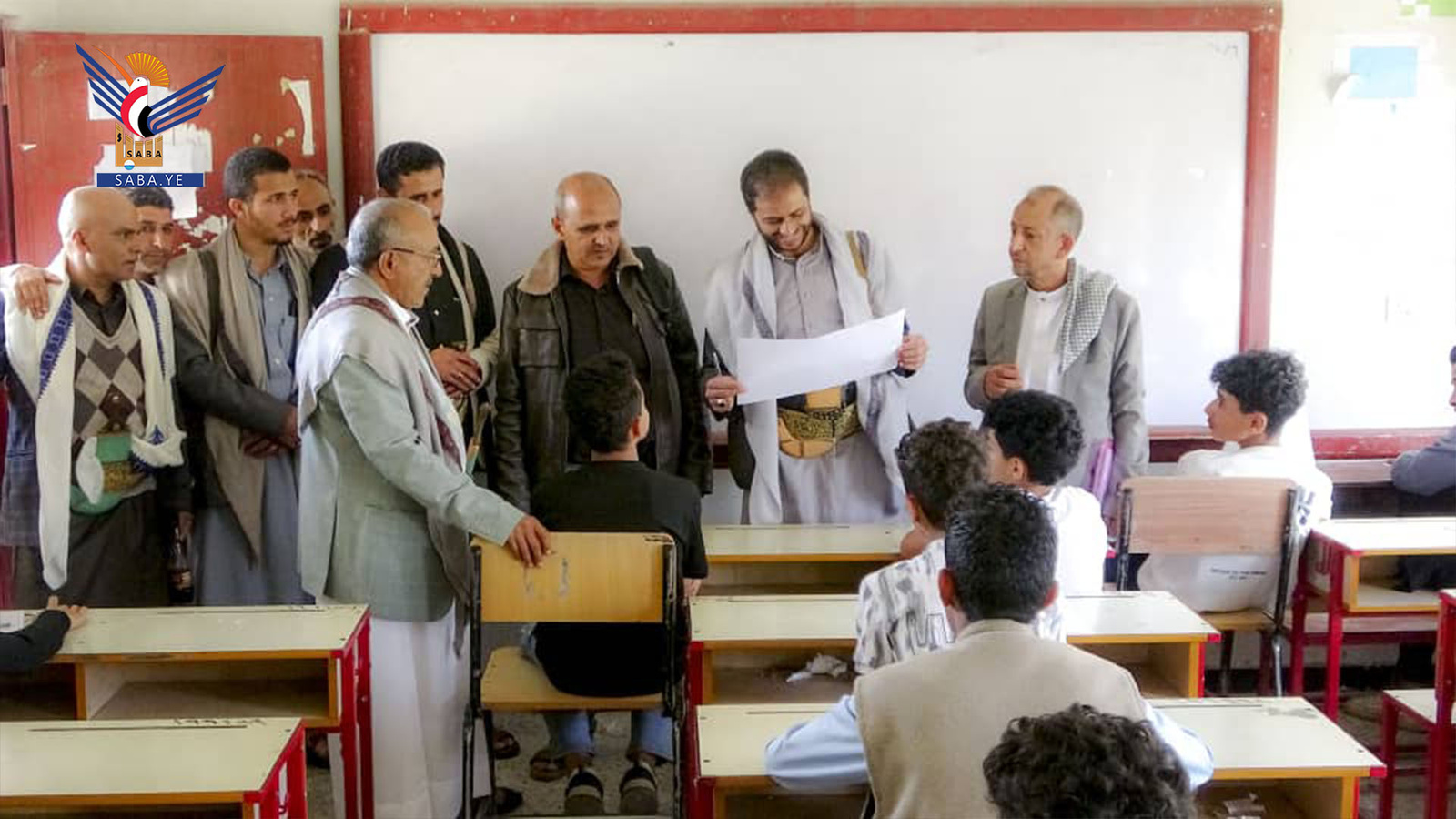 Se inspeccionaron los cursos de verano y los exámenes en las zonas rurales de Ibb y Al-Mashna.