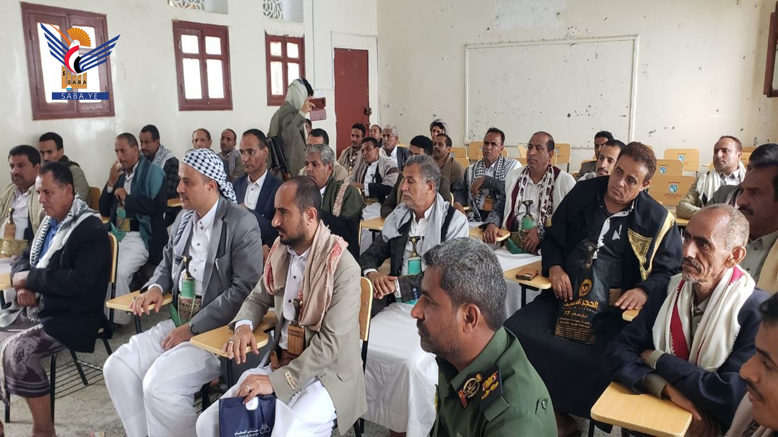 Hajjah... Dos reuniones en Al-Shaghadirah y el campamento de Shamar para movilizarse para los cursos de verano y la inundación de Al-Aqsa.