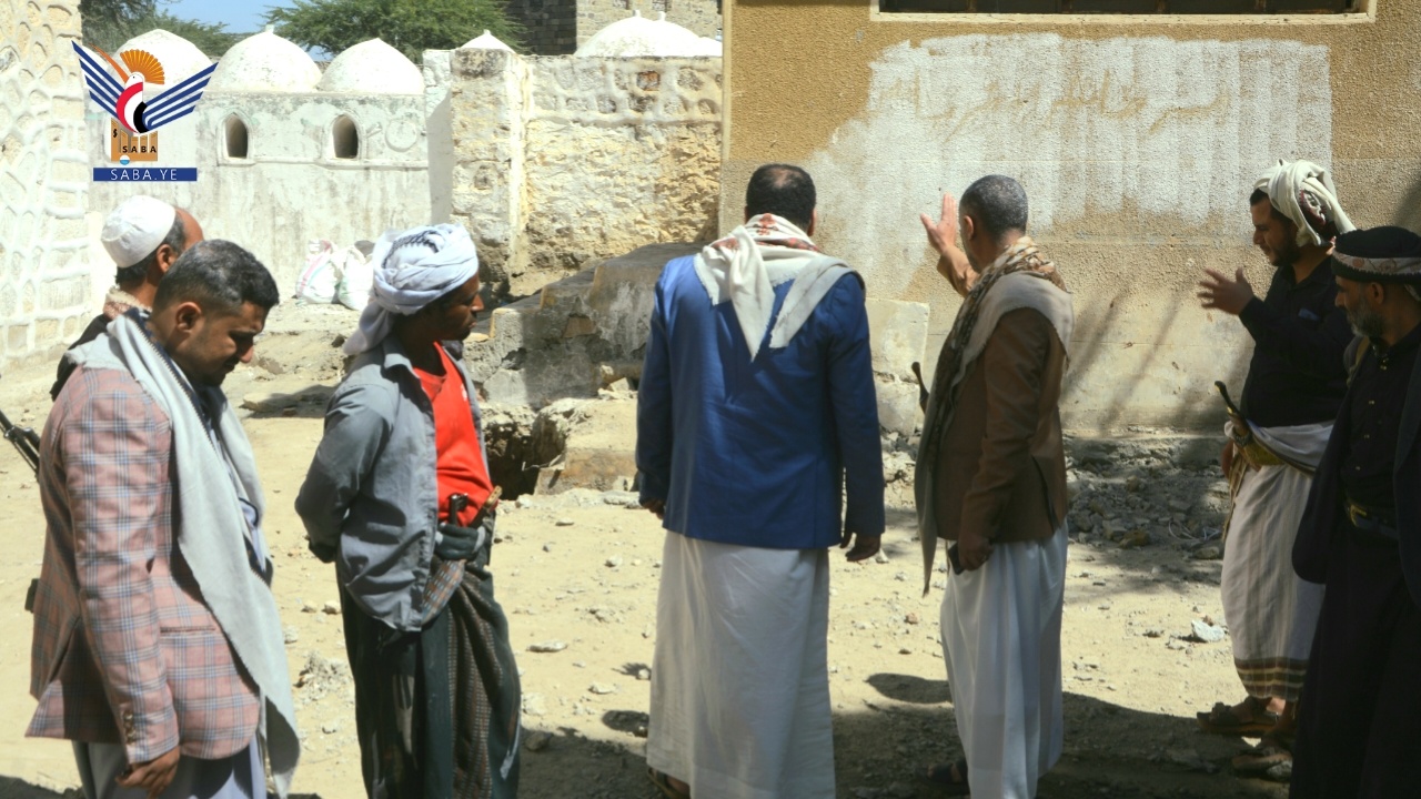 La Oficina de la Autoridad de Dotaciones de Taiz: Esfuerzos excepcionales para restaurar la histórica mezquita Al-Jund
