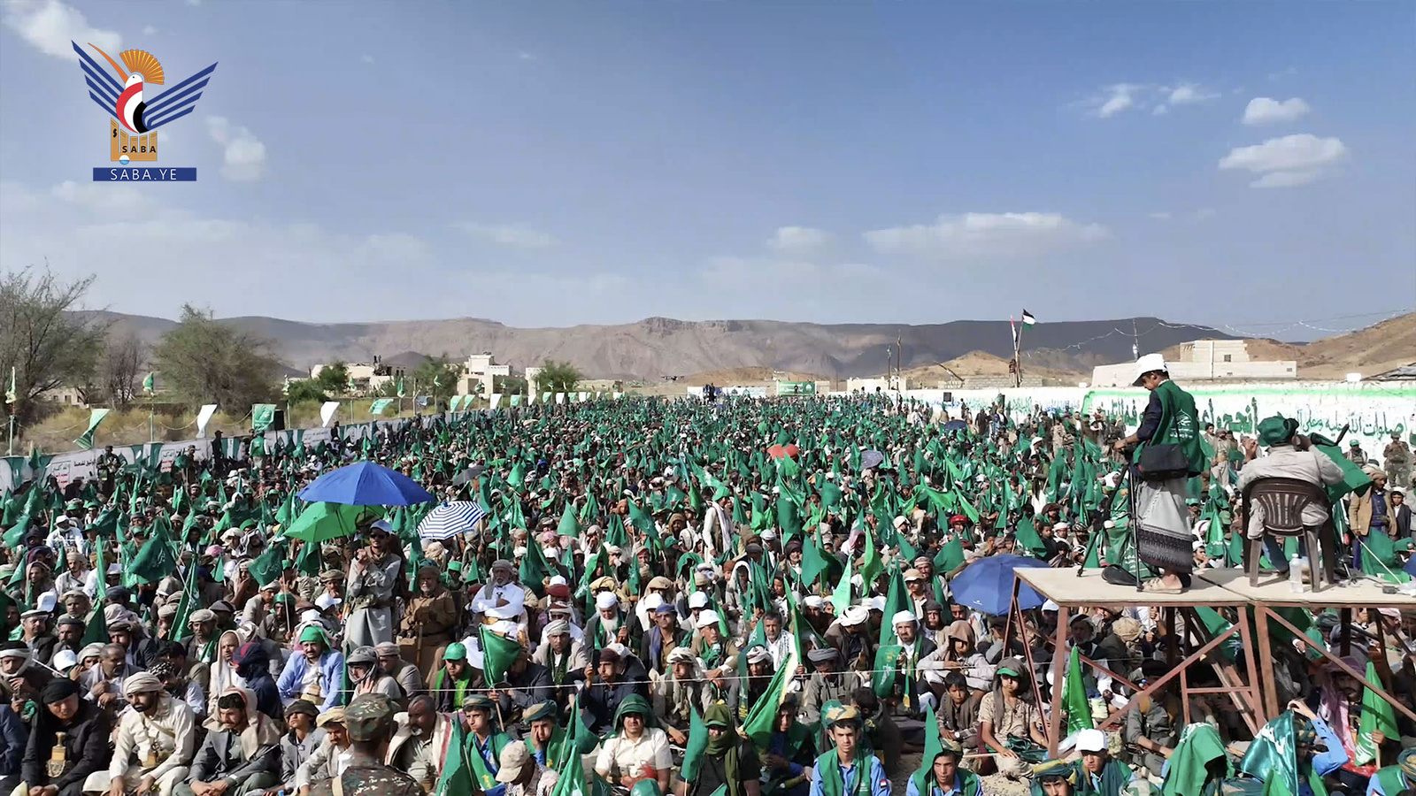 Con una multitud sin precedentes, los habitantes de Marib celebraron la Primavera del Profeta