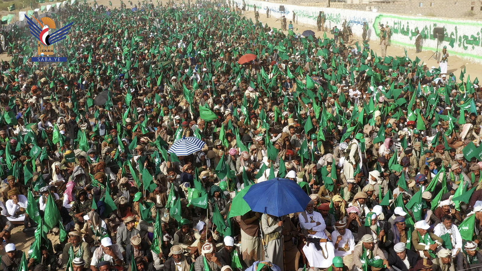 Con una multitud sin precedentes, los habitantes de Marib celebraron la Primavera del Profeta