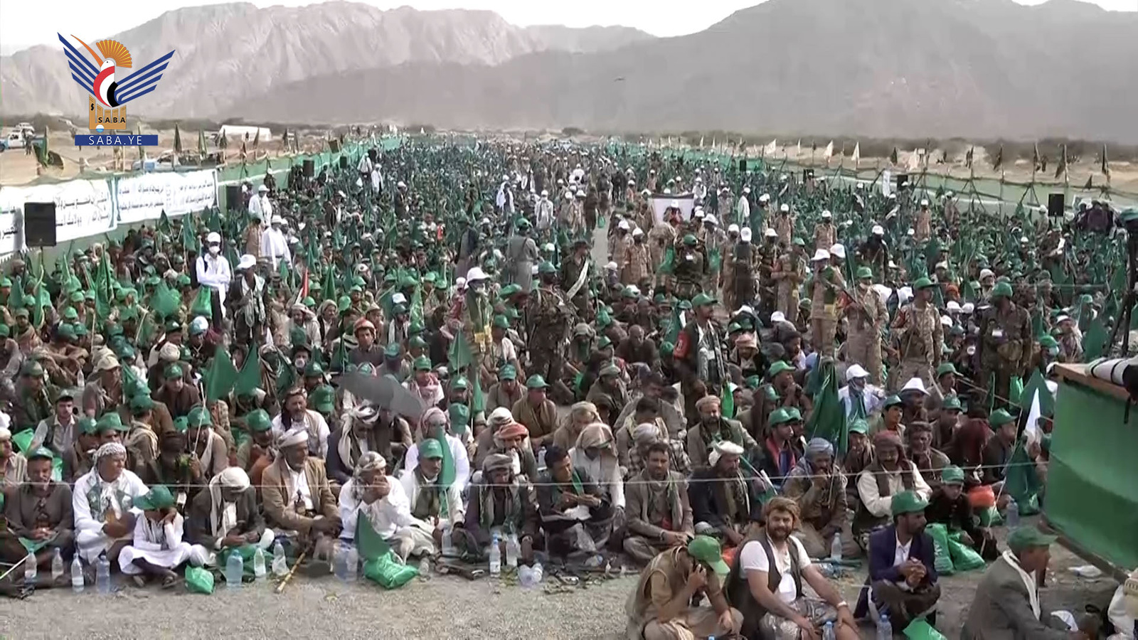 Con una multitud sin precedentes, los habitantes de Marib celebraron la Primavera del Profeta