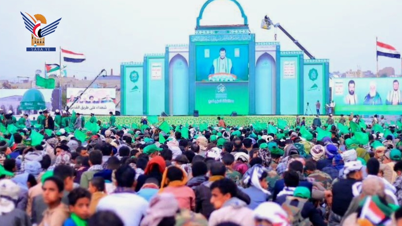 Multitudes musulmanas en Taiz y Lahj encarnan la máxima fidelidad al Mensajero de Dios Allah en su cumpleaños
