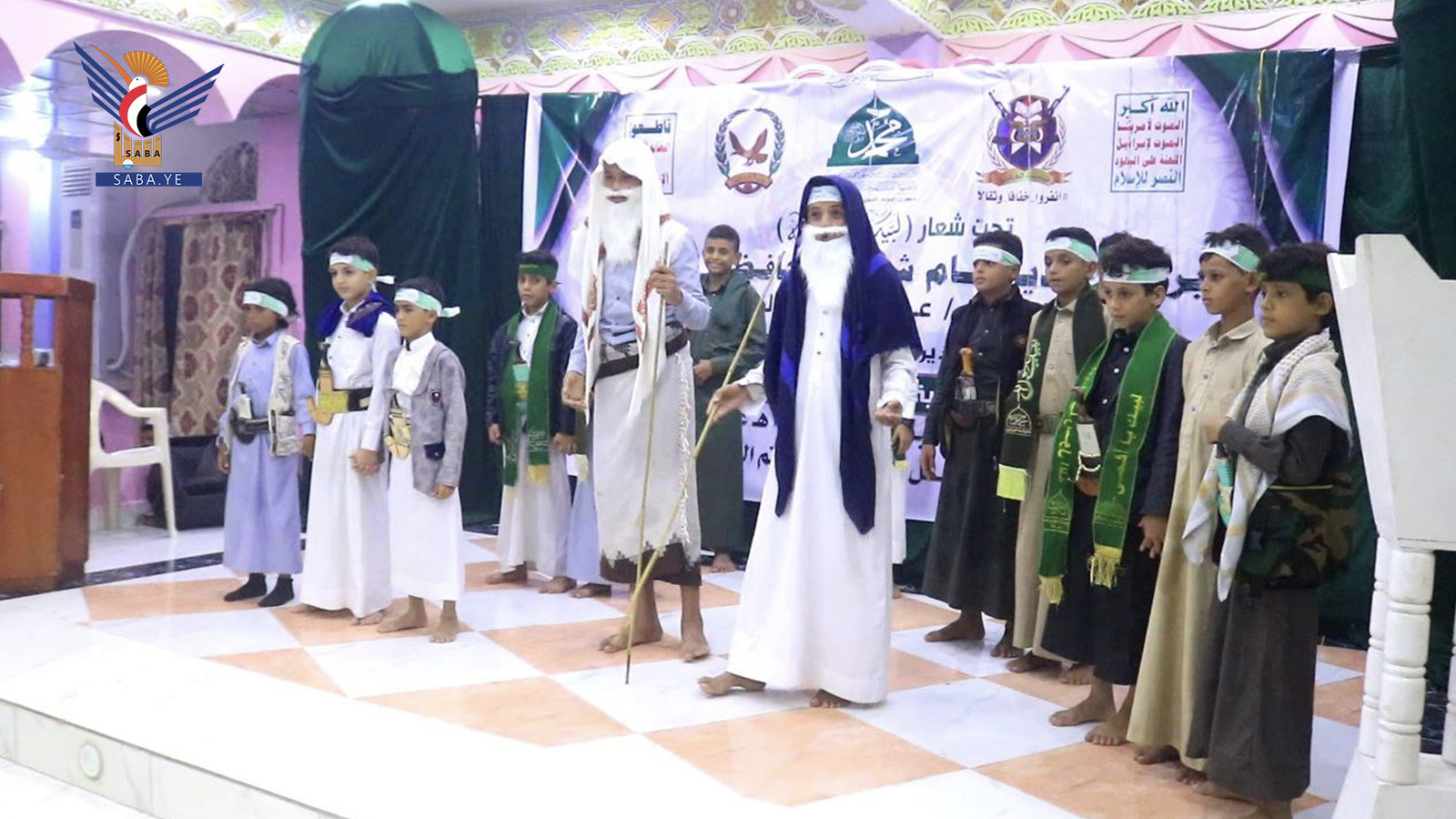 Las gobernaciones de Al Hudaydah se visten con sus colores radiantes y celebran veladas especiales para celebrar el cumpleaños del Profeta.