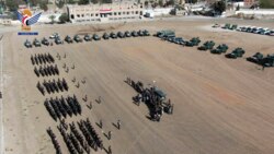 Symbolische Parade von Einheiten der Zentralen Sicherheitskräfte in der Hauptstadt zur Erhöhung der Sicherheitsbereitschaft