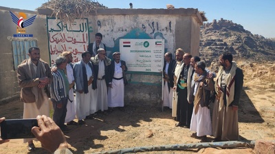 Al-Mahwit: Se entregó el terreno para el proyecto de agua de Ain Sardoud en el distrito de Ar-Rujm