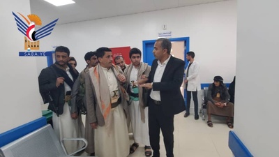Al-Mahwit: El vicegobernador inspecciona los servicios del hospital rural de Shibam Kawkaban