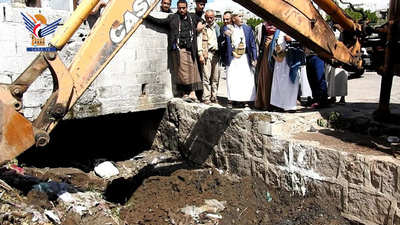 Al-Warafi lanza campaña de limpieza de cauces en Ibb para la temporada de lluvias