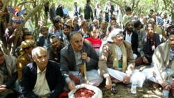 Eröffnung des Kaffeeerntefestes im Bezirk Al-Qafr in Ibb