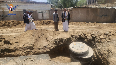 Alcalde de Sanaá inspecciona proyecto de alcantarillado y obras de reparación y limpieza del canal de drenaje