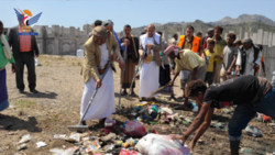 Der Reinigungsfonds in Taiz startet eine groß angelegte Reinigungskampagne zur Beseitigung von Abfällen