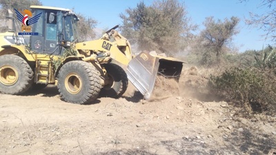 En la zona de Bani Omar del distrito de Yarim en Ibb se rellenaron cinco pozos improvisados ​​excavados a mano.