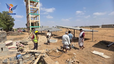 El Subsecretario de Hodeidah Inspecciona la Finalización y el Mantenimiento de la Red de Bombeo del Proyecto de Agua de Al-Qanawis
