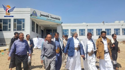 Al-Masawi Inaugura Proyecto de Energía Alternativa para el Centro Universitario de Taiz - Al-Hawban