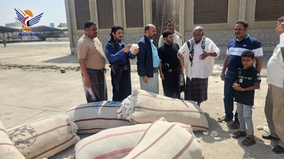 La cosecha de algodón de la temporada 1447 H se inauguró en la desmotadora de Hodeidah