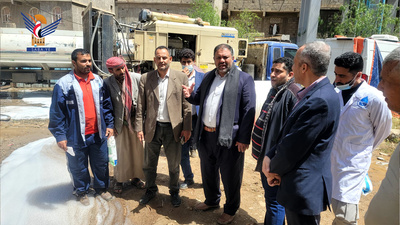 Inician la rehabilitación del pozo de agua de Sa'wan en el distrito de Shu'ub, Sanaá