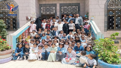 Inspección del orfanato y hogar de acogida para niñas afiliado a la Fundación Al-Rahma en la Gobernación de la Capital