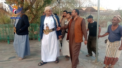 Taiz - Al-Masawi inspecciona los preparativos de los parques para la festividad de Eid al-Fitr
