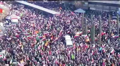 Las manifestaciones de un millón de personas en Irán: una “respuesta aplastante”, una postura disuasoria y una confirmación de la adhesión del pueblo al régimen y de su conocimiento de las conspiraciones.